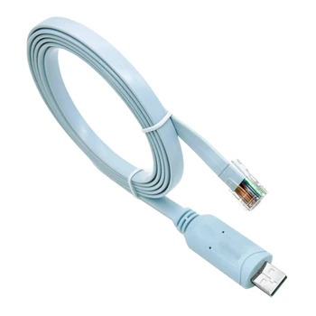USB RJ45 Cable de la Consola de 6 pies de FTDI Windows 8 7 Vista MAC Linux RS232