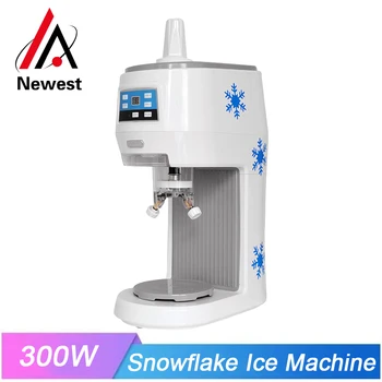 Vertical Fácil de Operar Hielo de Trituración de Afeitar de Decisiones de la Máquina de Aguanieve coreano Bingsu Equipo de Copo de nieve Fabricante de Negocio