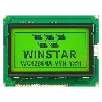 Wistar 20P 93x70mm STN 6800 Paralelo NT7108 12864 de 128*64 Módulo de fuente de Energía de 5V 128x64 Display Gráfico LCD de Pantalla WG12864A