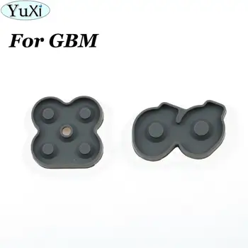 YuXi Reemplazo de Silicona Conductiva Almohadilla de Goma de Silicona Botones Para Diferentes para GameBoy Micro para GBM