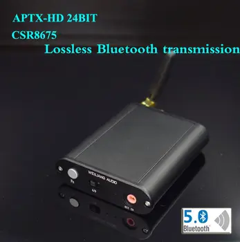 ZEROZONE Bluetooth 5.0 CSR8675 Transmisor Óptica / Coaxial / Entrada Analógica L11-53