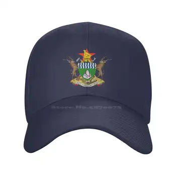 Zimbabwe Logotipo de Calidad Superior Denim cap gorra de Béisbol sombrero de Punto