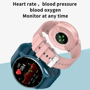 ZL02D Inteligente reloj de Pulsera Multifuncional de Vigilancia de la Salud Completa de la Pantalla Táctil de la Moda Monitor de Ritmo Cardíaco reloj de Pulsera Inteligente